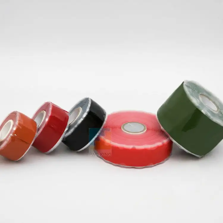 Silicone tape self-fusing rubber tapes
