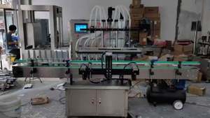 Máquina de Llenado Cuantitativo de Sobremesa con 6 Boquillas para Botellas Pequeñas de Ampollas y Goteros, Muestras de Perfume - Product Image 3