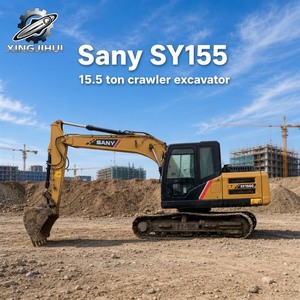 รถขุดขนาดเล็ก 15 ตัน ยี่ห้อซันนี่ มือสอง รุ่น Sany155 155Cpro รถขุดตีนตะขาบมือสอง ยี่ห้อซันนี่ รุ่น 155c Pro - Product Image 6