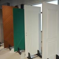 Porte d'Appartement en Bois Intérieur Polyfabriquée par le Top Fabricant, Porte de Chambre d'Hôtel Composite Plastique WPC, Porte de Chambre en Bois Massif