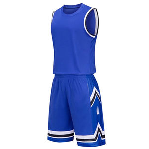Tute da uomo <span class=keywords><strong>2</strong></span> pezzi di maglie da basket reversibili personalizzate reversibili a buon mercato - Product Image 2