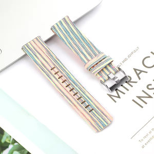 <span class=keywords><strong>Bracelet</strong></span> tissé en toile 9 couleurs <span class=keywords><strong>Bracelet</strong></span> de remplacement pour femmes et hommes Ceinture en nylon pour <span class=keywords><strong>Fitbit</strong></span> <span class=keywords><strong>Versa</strong></span> <span class=keywords><strong>3</strong></span> Band - Product Image 2