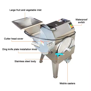 Hot Selling 304 Stainless Steel Motor Vegetable Chopper Spiral Slicer for Vegetable Corn Milk Processing Plant Eco-Friendly - Product Image 3