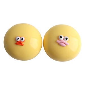 Juguete antiestrés de pato sonriente para amasar, adorable juguete de apretar para niñas pequeñas - Product Image 1
