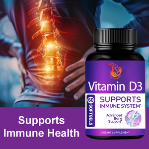 Cápsulas Blandas de Vitamina D3 OEM ODM con Aceite de Soya, Gelatina y Glicerina, Apoya el Sistema Inmunológico, Soporte Óseo Avanzado - Product Image 3