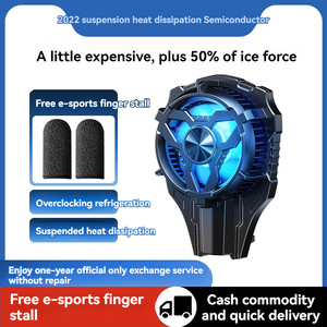 Support <span class=keywords><strong>de</strong></span> support <span class=keywords><strong>de</strong></span> téléphone ventilateur <span class=keywords><strong>de</strong></span> refroidisseur <span class=keywords><strong>de</strong></span> téléphone portable radiateur à semi-conducteur radiateur <span class=keywords><strong>de</strong></span> <span class=keywords><strong>refroidissement</strong></span> pour 3.46 pouces ios android - Product Image 5