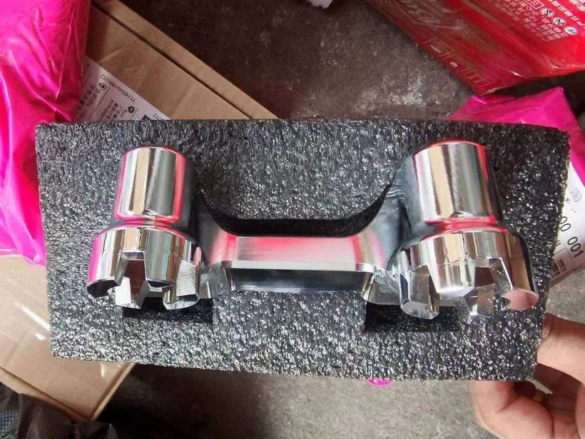 โมดอลูมิเนียมอัลลอย CNC, พื้นผิวโครเมียมเงางามพิเศษ