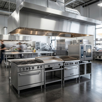 Paket Peralatan Dapur Kantin Pabrik Set Lengkap Stainless Steel Komersial