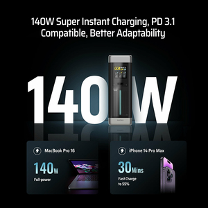 <span class=keywords><strong>Cargador</strong></span> Portátil CUKTECH No.20 de 25000mAh P23 con Salida de 210W, 3 Puertos, USB <span class=keywords><strong>C</strong></span> de 140W para Teléfono - Product Image 2