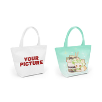 Sac à main en cuir de petite taille tendance, imprimé anime, sac à bandoulière, petit sac carré pour femmes, sac fourre-tout de luxe