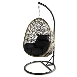 Mobilier personnalisé canapé-lit en <span class=keywords><strong>rotin</strong></span>, balançoire suspendue à bascule en osier canapé-hamac balançoire d'extérieur/ - Product Image 1