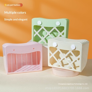 Comedero para Heno de Conejo de Gran Capacidad, Fijo y Colgante, para Cobayas, Chinchillas, Gatos y Ratas, con Doble Función y Abertura Amplia - Product Image 4