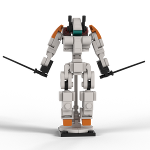 102Pcs Dual Blade Hunter Glow DIY Transforming Mecha Robot Building <b>Blocks</b> Bricks Set Educational STEM Construction Assembly Toy - Product Image 1