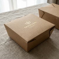 Boîte à pâtisserie sur mesure de luxe avec fenêtre pour gâteau, biscuit ou dessert français, emballage de boulangerie haut de gamme