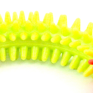 Juguete para Mascotas de Goma Dura de Cuatro Colores con Forma de Espina, 12 cm de Diámetro - Product Image 4