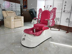 <span class=keywords><strong>Hello</strong></span> <span class=keywords><strong>Kitty</strong></span> équipement de salon de manucure enfant reine chaise de pédicure rose belle station de pédicure mignonne pour la vente en gros - Product Image 3