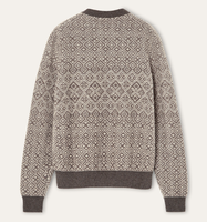 Pull Jacquard Fair Isle d'hiver à col rond, anti-rétrécissement, respirant, 100% cachemire