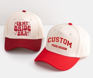 Gorra de Lona Dobby Estilo Dad Hat, Bicolor, con Logotipo Bordado, 5 Paneles, Ajustable, Transpirable, Impermeable, Deportiva, Unisex, Retro, Vintage - Product Image 2