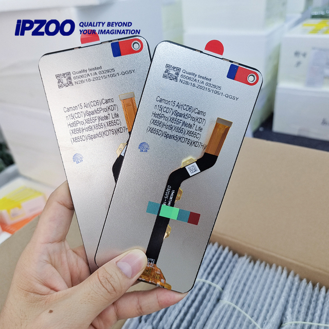 Mobile Phone LCDs for Tecno Camon 15 CD7 Lcd Display Touch Screen Replacement for Tecno Spark 5 Pro /Hot 9 Lcd Screen Wholesale