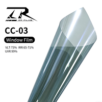 Film teinté pour fenêtres ZIRUI, usine chinoise, revêtement nano-céramique à changement de couleur, VLT73%, film de confidentialité premium couleur caméléon, garantie 8 ans