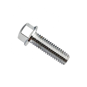 Hex Mặt Bích <span class=keywords><strong>Bolt</strong></span> Sử Dụng Cho Xe Máy Động Cơ Vít Đánh Bóng Phía Đầu Bìa Cylinder Head <span class=keywords><strong>Bolt</strong></span> Electrogalvanized Chrome Mạ - Product Image 2