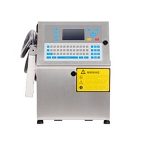 Máquina de codificación de impresora de inyección de tinta de caracteres pequeños automática continua con logotipo de fecha y hora de caducidad industrial SUMA