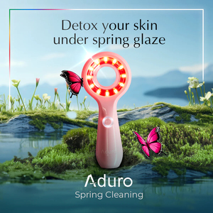 630nm Red <span class=keywords><strong>Blue</strong></span> <span class=keywords><strong>Light</strong></span> Therapy chăm sóc da Cây Đũa phép vẻ đẹp thiết bị với da thắt chặt cho điều trị mụn trứng cá mặt cầm tay chúng tôi cắm - Product Image 6