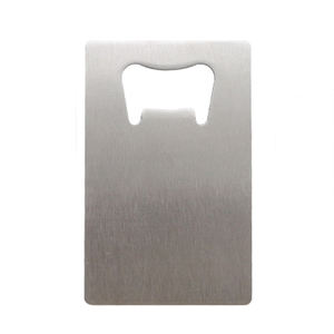 Ouvre-bouteille de bière en acier inoxydable Portable Style de carte de crédit créatif avec Logo personnalisé Barware durable pour une utilisation à la maison - Product Image 2