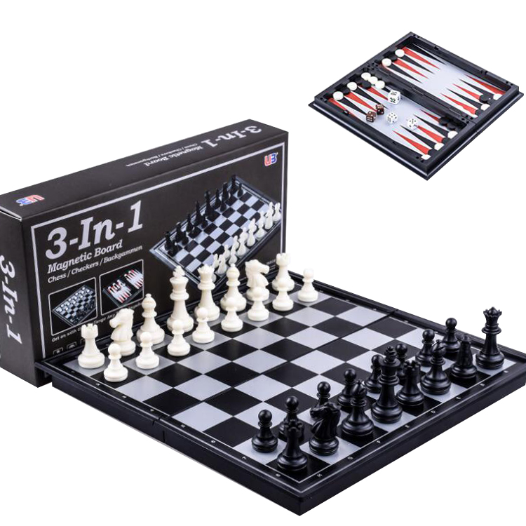 Magnetic Board 3 in 1 Chess