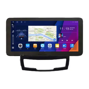 For Ssangyong korando 2010-2013 10.33 inch QLED Screen Headunit Device Double 2 Din Car Stereo GPS Navigation Android Car Radio