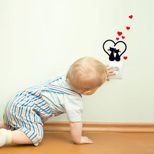 Cartoon Cat <b>Wall</b> Stickers Waterproof PVC Irregular Shape Home <b>Decoration</b> For Switches Valentine'S Day Modern Design K1 - Product Image 2