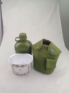 Free sample Manufactory Direct Water Canteen Tin Canteen <b>Cup</b> with Strap Canteen for Outdoor leisure Strap - Product Image 6