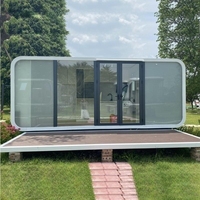 Cabane de jardin isolée et étanche en forme de pomme - Abri préfabriqué pour stand de fruits et café en verger