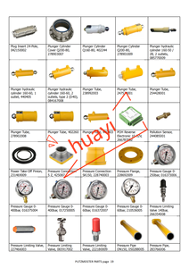 Pièces détachées pour pompe à béton ODM, pompe à lubrification double puissance, tambour en acier jaune - Product Image 3