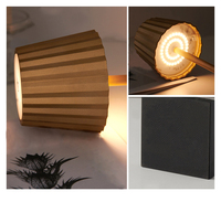 Lampe de table à LED pour restaurant moderne Lumière USB rechargeable Éclairage créatif Décor pour bar hôtel salle à manger Design simple