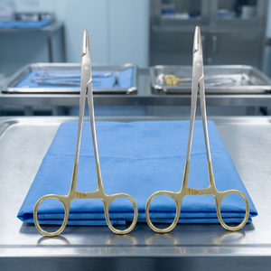 Best Selling TC Ryder Micro Needle Holder & <b>Driver</b> 6-Inch Gold Ring Surgical Instrument <b>Set</b> CE Certified By Grip Surgical - Product Image 3