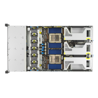 Server Rak 2U AMD EPYC 9005 Dual-processor RS720A-E13-RS24U Baru dengan 8*2.5 Bay SATA/SAS/NVME dan 2*2700W PSU Tersedia