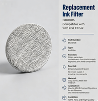 Filtre à encre de remplacement BKK0706 compatible avec KGK CCS-R