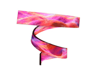 Apexls personalizado interior transparente creativo pantalla LED Panel de pared Led Flexible 3D pantalla Led Flexible