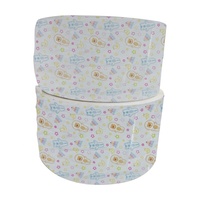 Superweiche Premium Atmungsaktive Umweltfreundliche Bunte PE-Folie Erwachsenenwindel Hygieneeinlage Bedruckte Laminier-Rückseite ISO9001