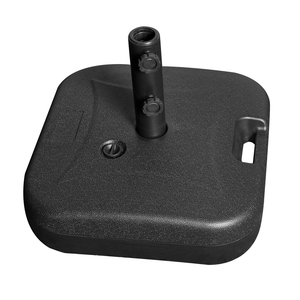 Nuevo producto negro al aire libre plástico <span class=keywords><strong>HDPE</strong></span> cuadrado 45*45cm jardín Patio sol playa sombrilla Bases - Product Image 1