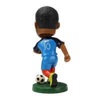 Figurine de joueur de football Bobblehead en résine personnalisable Cadeau unique Sculpture décorative Artisanat en résine Cadeau Bobblehead