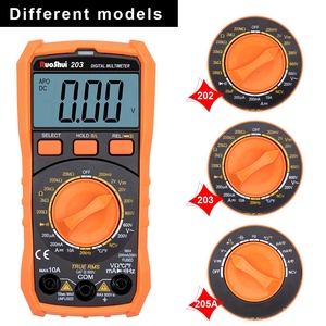 Multímetro Digital RuoShui 203, probador Manual DMM con función NCV, medidor de frecuencia en vivo, probador de temperatura, medidor de Valor eficaz verdadero, nuevo - Product Image 4