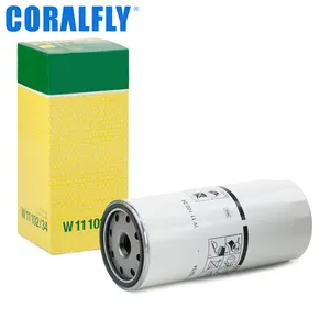 W11102-34 de filtre de pièce de moteur diesel de Coralfly w11102 w11102-35 w11102/36 w11102/4 w11102/7 pour le camion