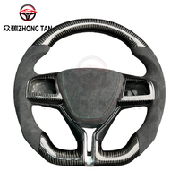 Volant sport à 3 branches de 40 mm en carbone de type M pour Maserati Levante Quattroporte