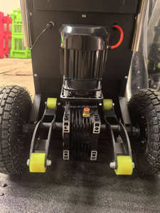 Sasis troli truk tangan listrik, troli truk tangan listrik untuk mendaki tangga, sasis beban jalur listrik bermotor - Product Image 4