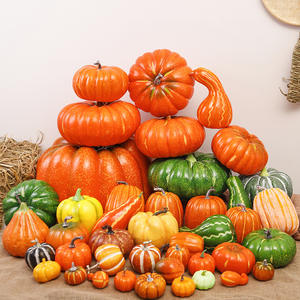 Modelo de Calabaza de Simulación, Decoraciones de Halloween para <span class=keywords><strong>el</strong></span> Festival de la Cosecha, Material de Burbuja, Uso en Interiores, Granja, Centro Comercial de Vegetales - Product Image 4