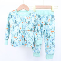 Produits tendance 2026 Ensemble de pyjamas en tissu 95% coton pour bébé nouveau-né Vêtements pour garçons et filles Personnalisé unique Pyjama deux pièces