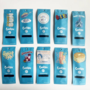 Tùy chỉnh tembakau grabba bao bì hiển thị hộp giấy mẫu nhỏ túi nhựa túi tự nhiên toàn bộ thuốc lá Cookie Túi - Product Image 3