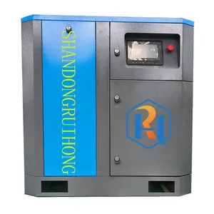 Ruihong 1.0HP/0.75KW 51*1 мм 1150R/мин 40L/мин 8/116 бар/Psi 30L Электрический компрессор воздуха ременной передачи машина